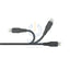 Porodo USB Cable Lightning Connector Combo Durable Fast Charge and Data Cable (0.6m + 1.2m + 1.8m) - Black Accessories