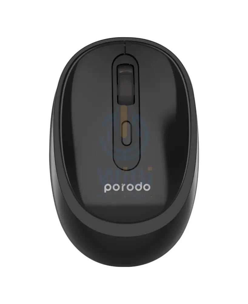 Porodo Wireless 2.4G + BT Keyboard with Mouse - Black Accessories > Keyboard & Mouse
