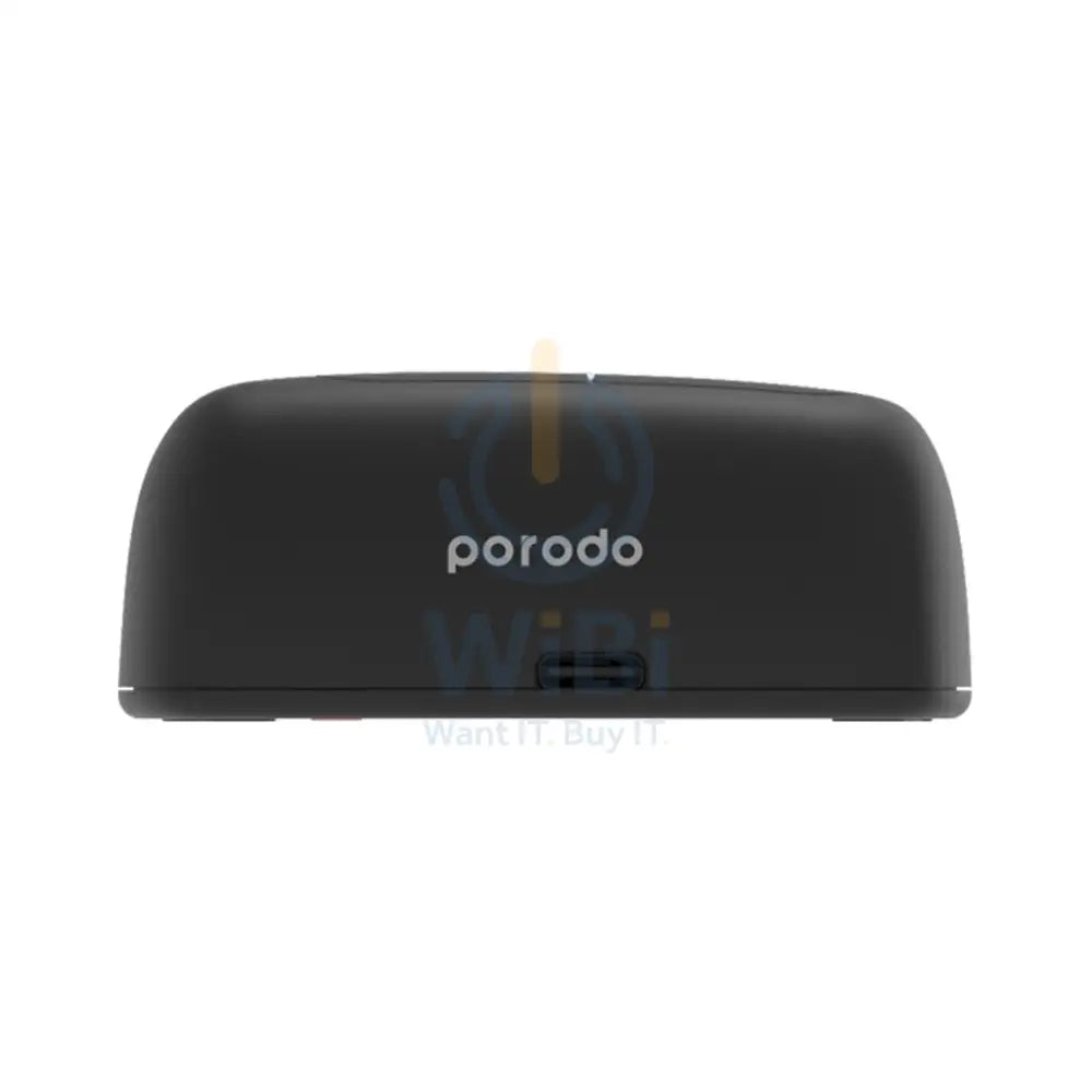 Porodo Wireless Horizontal Mouse DPI 2000 - Black Accessories > Keyboard & Mouse