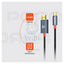 Porodo Woven Cable - 2 Meter / Type-C / HDMI / Black Accessories > Cables & Converters > Cables