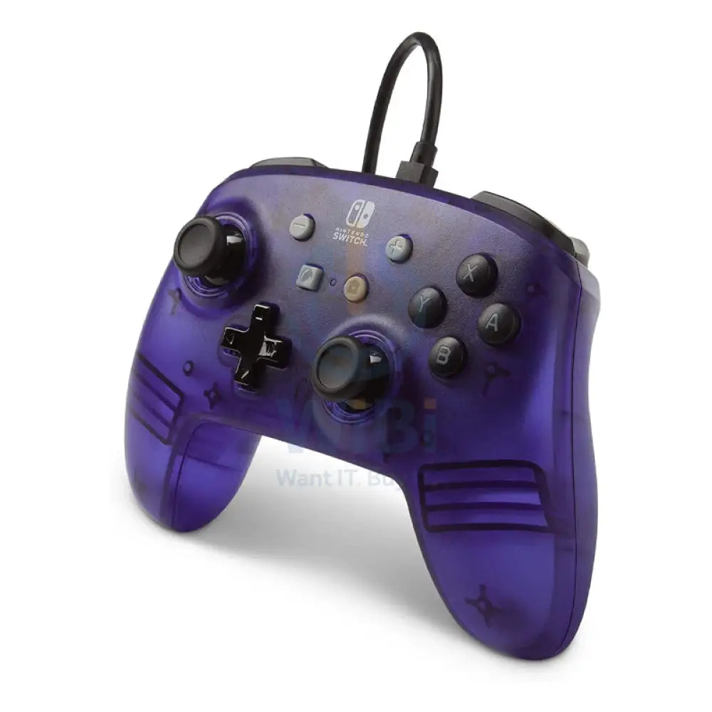 Power A Enhanced Switch Wired Controller - Purple Frost Accessories > Gaming Controllers > Gaming Zone