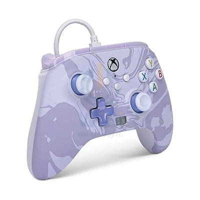 PowerA - Enhanced Wired Controller for Xbox Series X|S - Lavender Swirl Accessories > Gaming Controllers > Gaming Zone