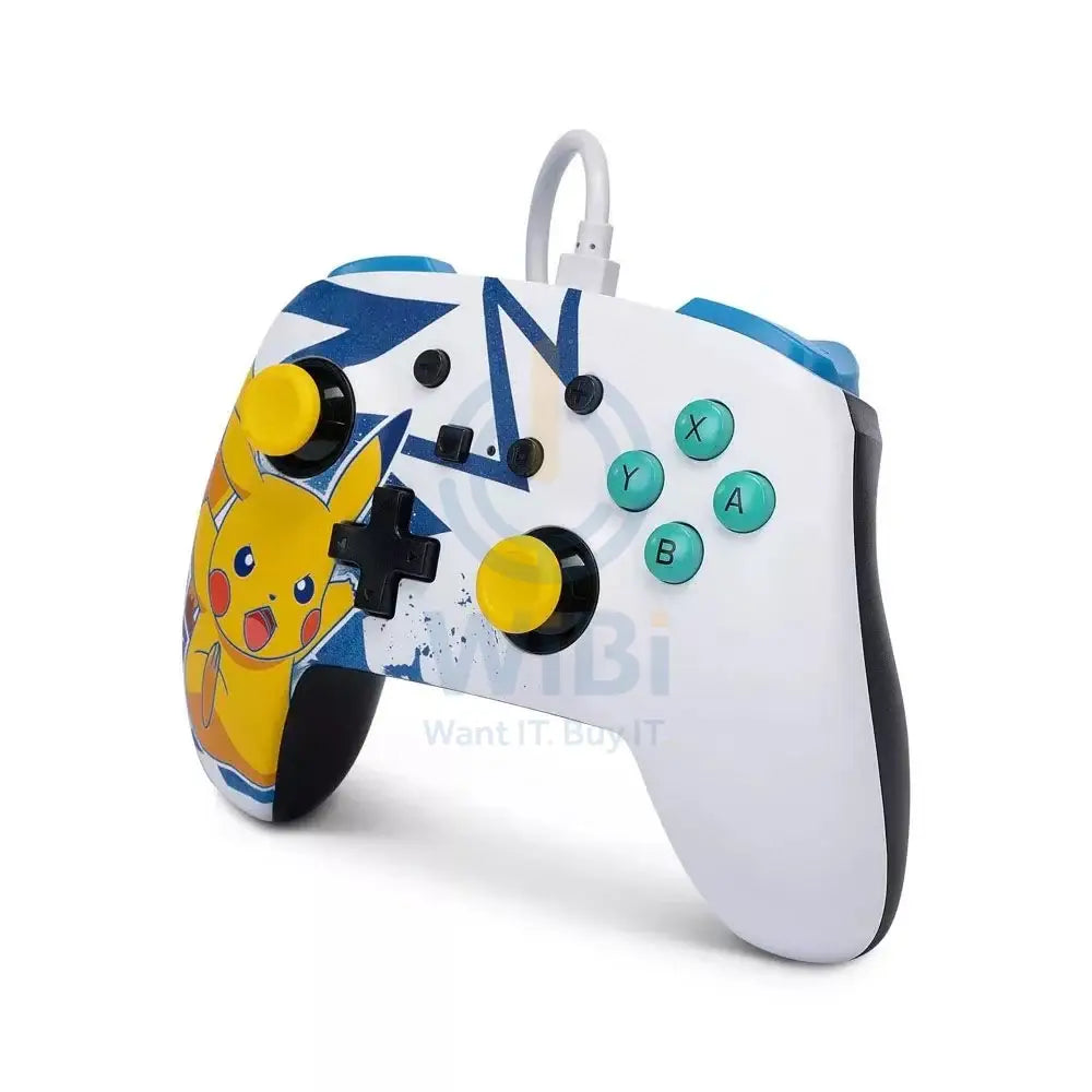 PowerA Enhanced Wired Controller sw-pikachu high voltage – WIBI (Want ...