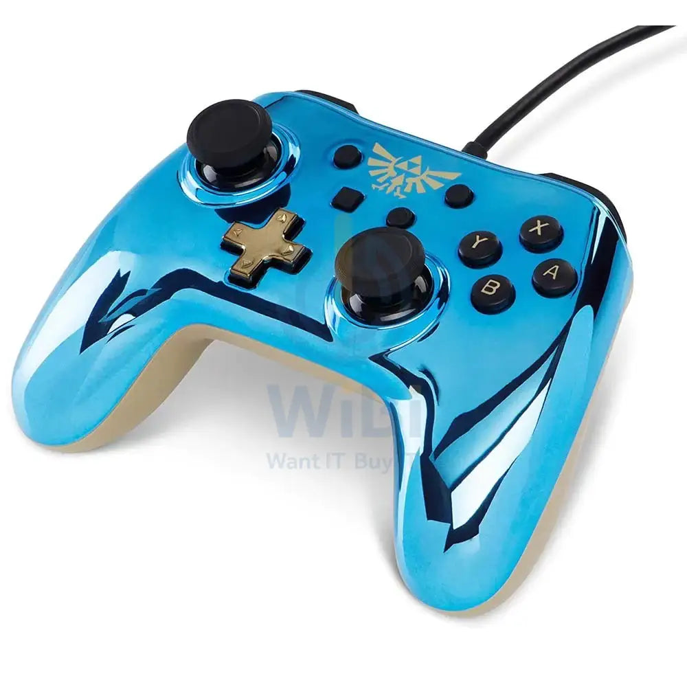 PowerA Nintendo Switch Chrome Series Legend of Zelda Wired Controller Accessories > Gaming Controllers > Gaming Zone