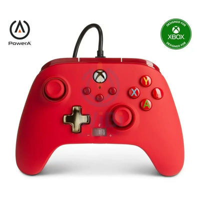 PowerA Xbox Series X Wired Controller - Bold RED Accessories > Gaming Controllers > Gaming Zone