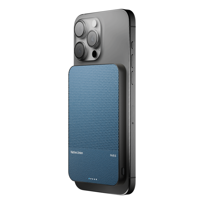 Native Union (Re)Classic Power Bank 5000mAh Qi2 - Navy