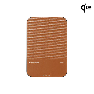 Native Union (Re)Classic Power Bank 5000mAh Qi2 - Tan