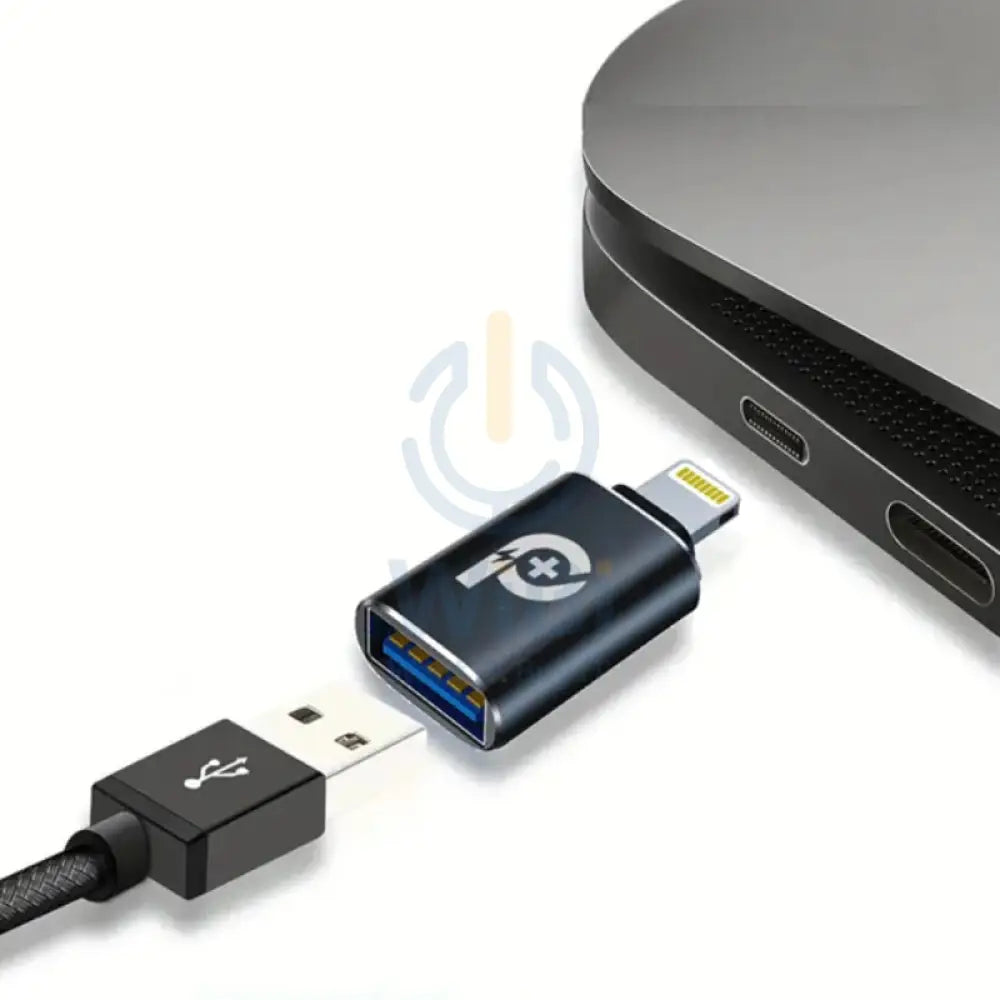 باورأو + رابيد برو  محول - لايتننج / تايب-سي / 480 ميغابت في الثانية / أسود اكسسوارات > كبلات  محولات