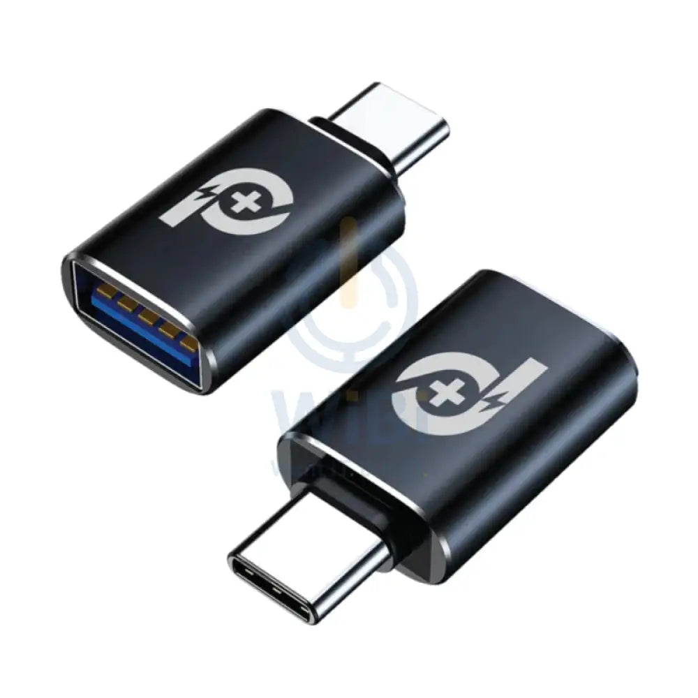 PowerO + Rapid Pro OTG Adapter - USB-A / Type-C / 5Gbps / Black Accessories > Cables & Converters