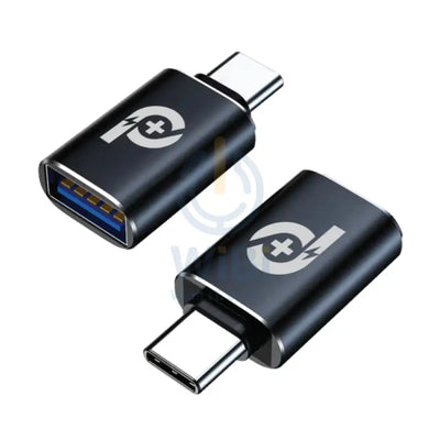PowerO + Rapid Pro OTG Adapter - USB-A / Type-C / 5Gbps / Black Accessories > Cables & Converters
