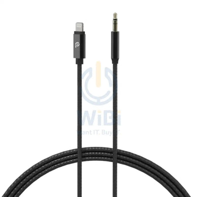 PowerO + Rapid Pro Premium Audio Cable - 3.5MM / Lightning / 1 Meter / Black Accessories > Cables & Converters > Cables