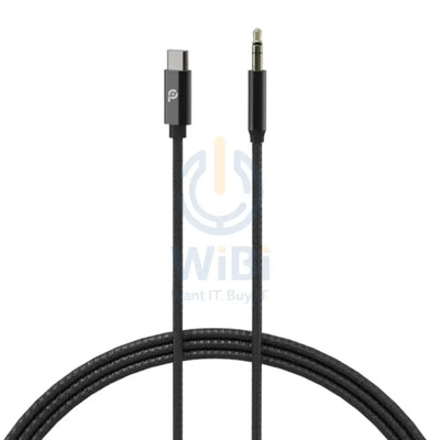 PowerO + Rapid Pro Premium Audio Cable - 3.5MM / Type-C / 1 Meter / Black Accessories > Cables & Converters > Cables