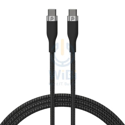 PowerO + Rapid Pro Premium Braided Cable - 60W / 1.2 Meter / Type-C / Black Accessories > Cables & Converters > Cables