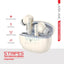 PowerO + Stripes True Wireless Earbuds - 280mAh / Beige/Grey Accessories > Audio > Headphones
