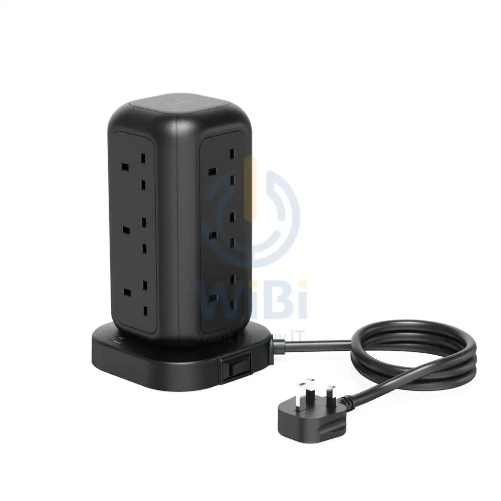 Powerology 12 Socket Multi-Port Tower Hub Extension 3M Accessories > Cables & Converters > Cables