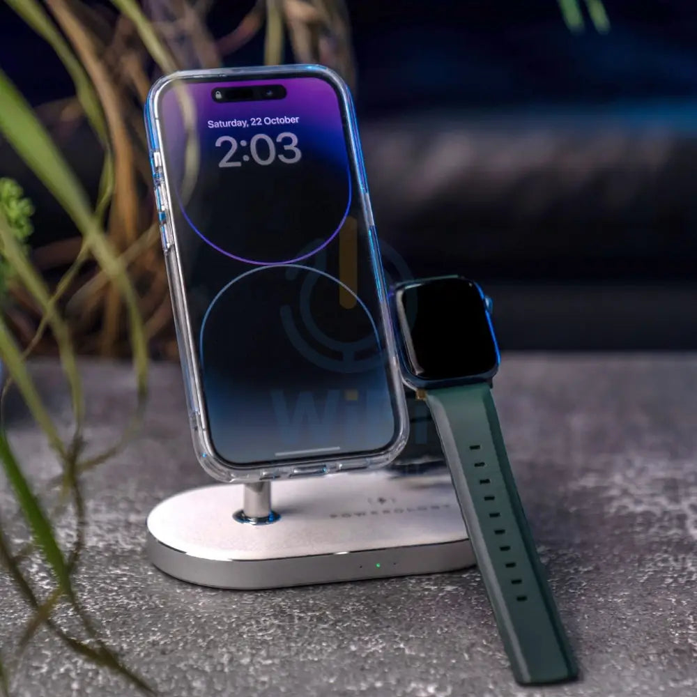 باورولوجي 3 في 1 30 واط 30 واط شحن موصل ابل ماج سيف 15 واط - أبيض اكسسوارات > طاقة محولات