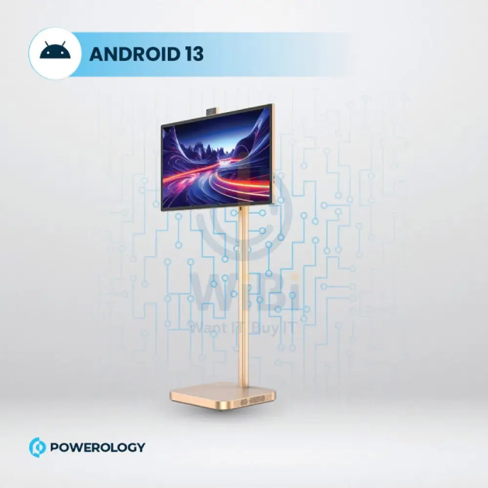 Powerology - 32’’ Google 4K Screen / 4K Camera / 8GB / 128GB / Gold Accessories > Smart Devices > Smart TV