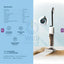 Powerology 4000mAh Multi Surface Self-Cleaning Vacuum - White Accessories > Other Accessories