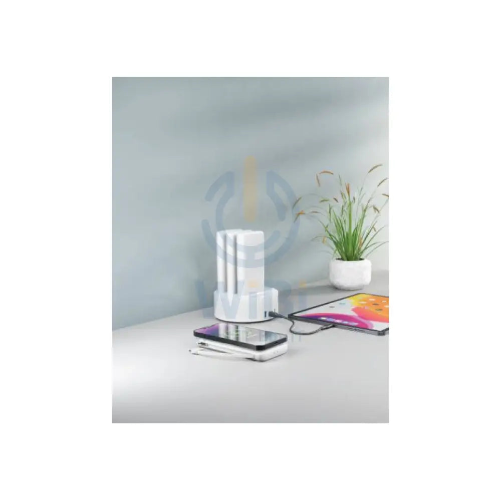 Powerology 4in1 PowerBank Terminal - 20W / 10000 mAh / White Accessories > Power Bank