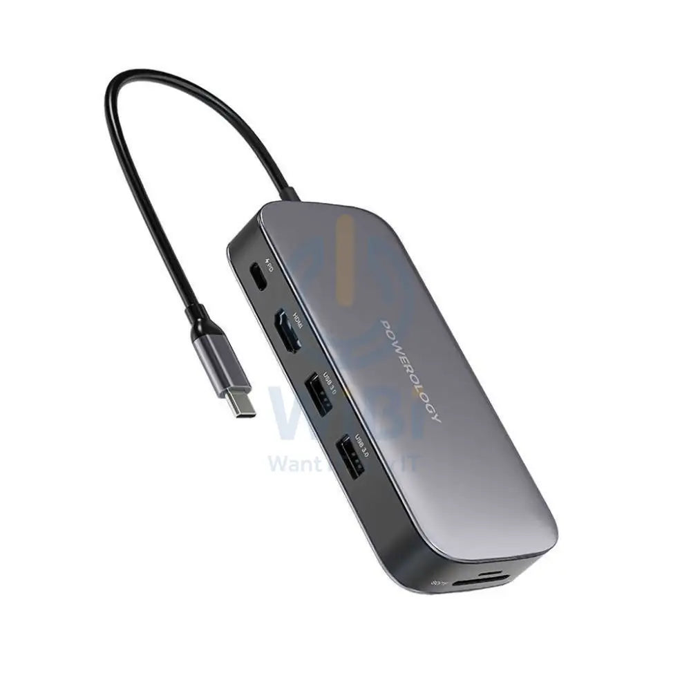 Powerology 512GB USB-C Hub & SSD Drive All-in-one Connectivity & Storage Accessories > Other Laptop Accessories