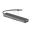 Powerology 6in1 Slim 4K HDMI USB-C Hub - Gray Accessories > Cables & Converters > Cables