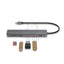 Powerology 6in1 Slim 4K HDMI USB-C Hub - Gray Accessories > Cables & Converters > Cables