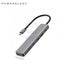 Powerology 6in1 Slim 4K HDMI USB-C Hub - Gray Accessories > Cables & Converters > Cables