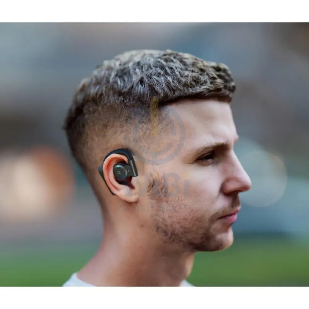 Powerology Air Conduction True Wireless earphone - on-ear / Type-C / Black Accessories > Audio > Headphones