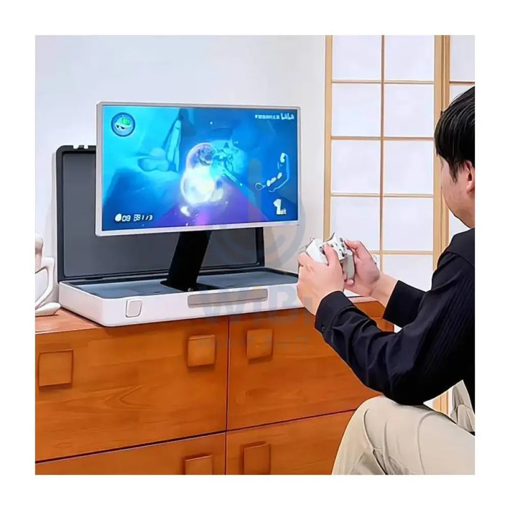 Powerology Android Briefcase Display - 27’’ LCD / 8GB / 128GB / White Monitors & Projectors > Monitors