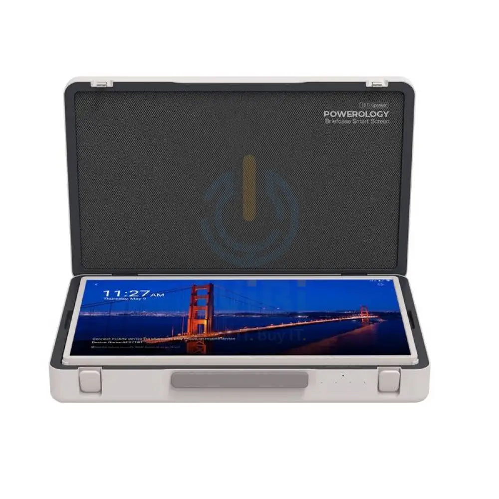 Powerology Android Briefcase Display - 27’’ LCD / 8GB / 128GB / White Monitors & Projectors > Monitors