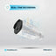 Powerology Built-in Solar Outdoor Camera - White Cameras > Security Cameras