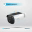 Powerology Built-in Solar Outdoor Camera - White Cameras > Security Cameras