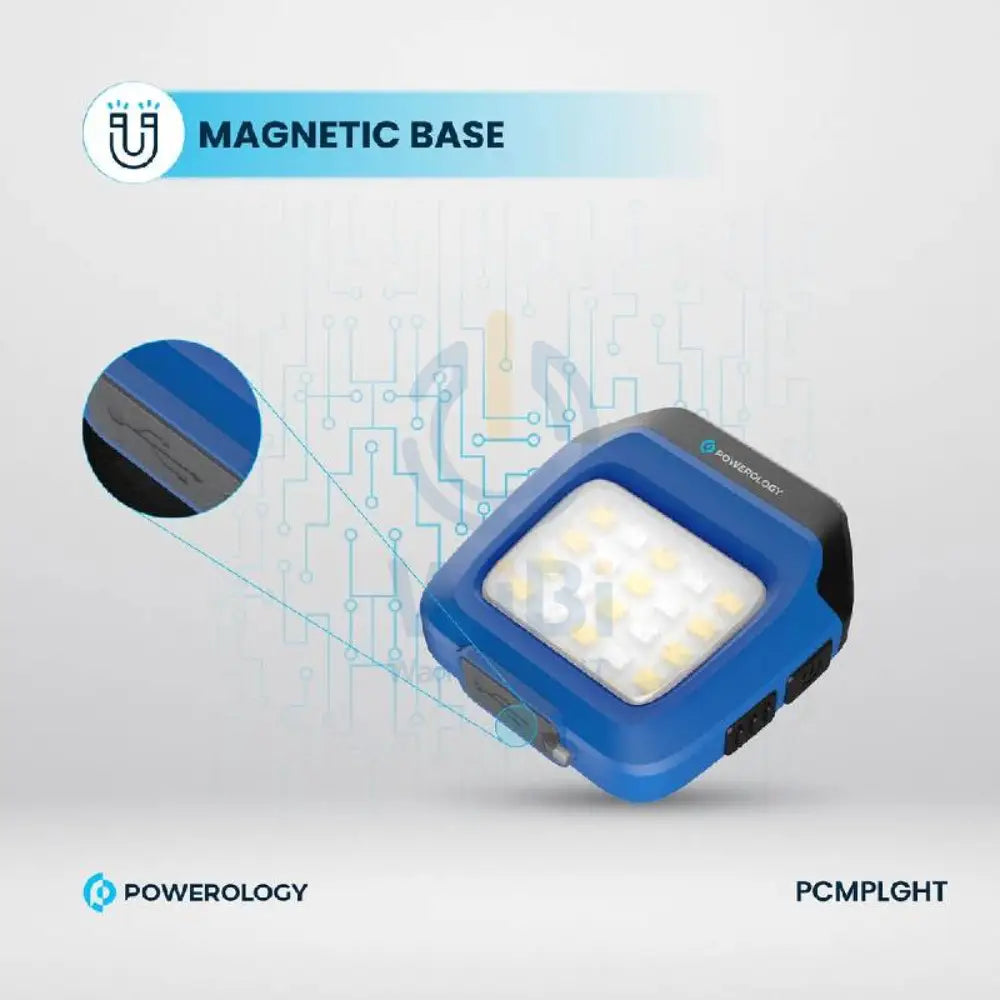 Powerology Clip-on LED Light - Black Accessories > Smart Devices