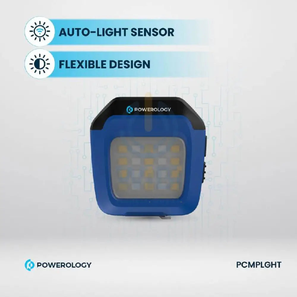 Powerology Clip-on LED Light - Black Accessories > Smart Devices
