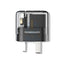 Powerology Crystalline Series Dual 35W PD GaN Charger With Folding Plugs - Black Accessories > Power Adapters