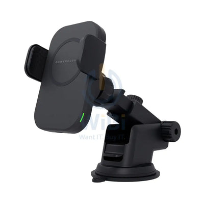 Powerology Fast Wireless Magsafe Mount 15W - Black Accessories > Mobiles & Tablets > Mobiles > Mobile Holder / Stands