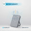Powerology MagSafe Power Glass Surface Power Bank - 10000mAh / Type-C / Titanium Accessories > Power Bank