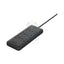 Powerology Multiport Power Extension - 6 Way / USB-C / 3 Meters / Black