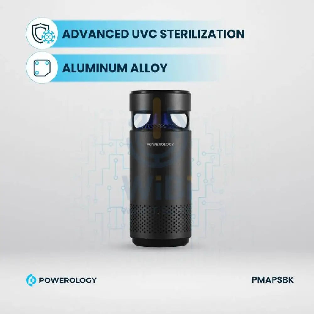 Powerology Portable Air Purifier - 2200mAh / Type-C / Black Accessories > Smart Devices