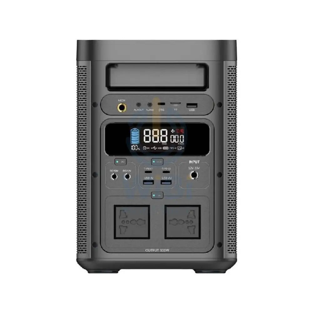مولد باورولوجي المحمولة  مدمج هاي فاي صوت نظلم - 90000mAh / 300W / أسود اكسسوارات > خارجي  وسفر