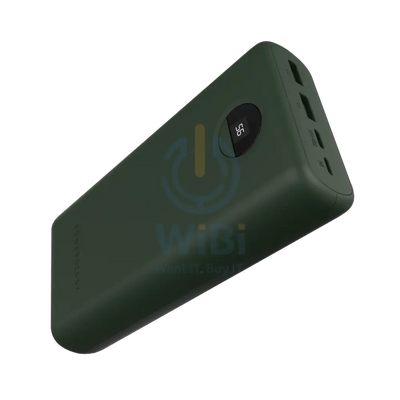 Powerology Portable Power Bank Fast Charging - 30000mAh / 45W / Green Accessories > Power Adapters