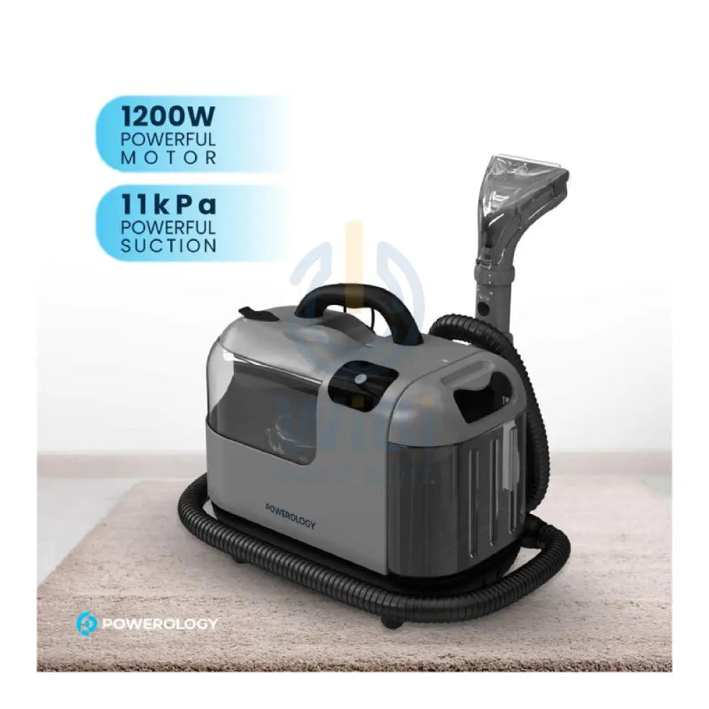 Powerology Powerful Spot & Stain Cleaner Hot Water & Steam Function - Black Accessories > Power Adapters