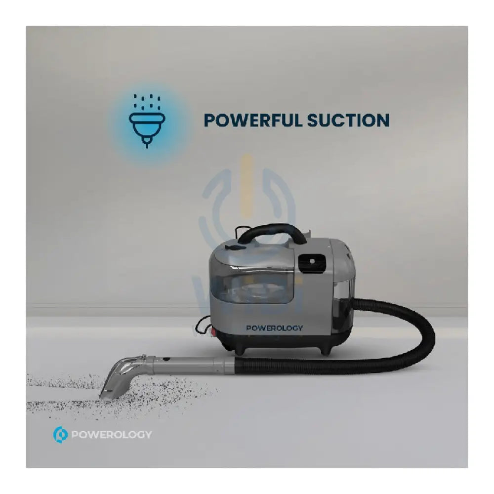 Powerology Powerful Spot & Stain Cleaner Hot Water & Steam Function - Black Accessories > Power Adapters