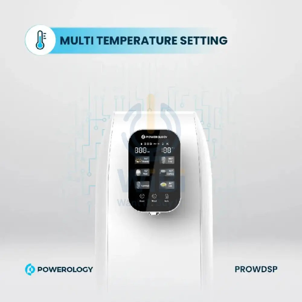 Powerology Reverse Osmosis Water Purifier & Dispenser - 2000W / White Accessories > Smart Devices
