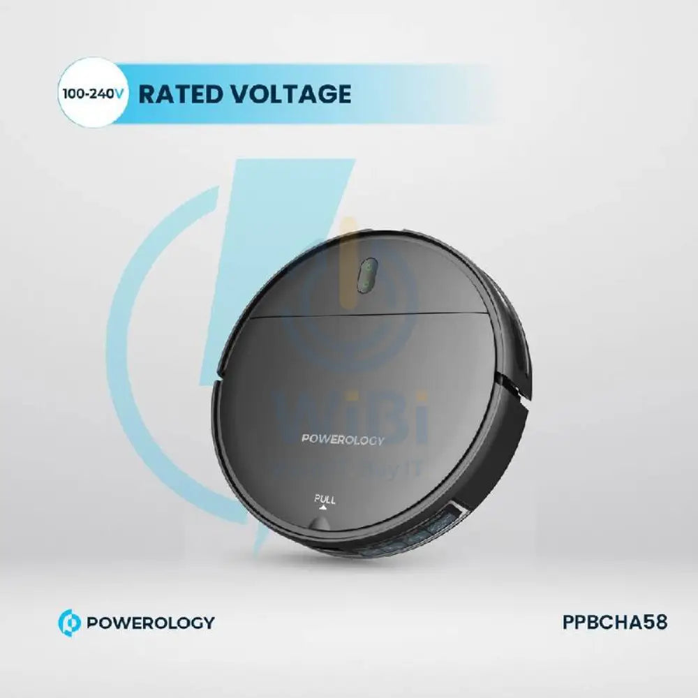 Powerology Smart Robovac Vacuum & Mop - Black Accessories > Smart Devices