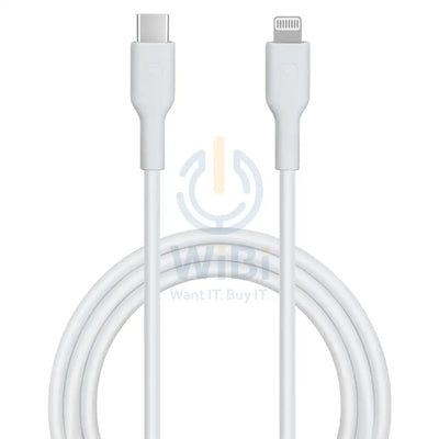 Powerology Typce-C To Lightning Cable - 1.2M / 20W / White Accessories > Cables & Converters > Cables