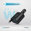 Powerology Type-C Retractable Car Charger - 70W / Black Accessories > Mobiles & Tablets > Mobiles > Car Chargers