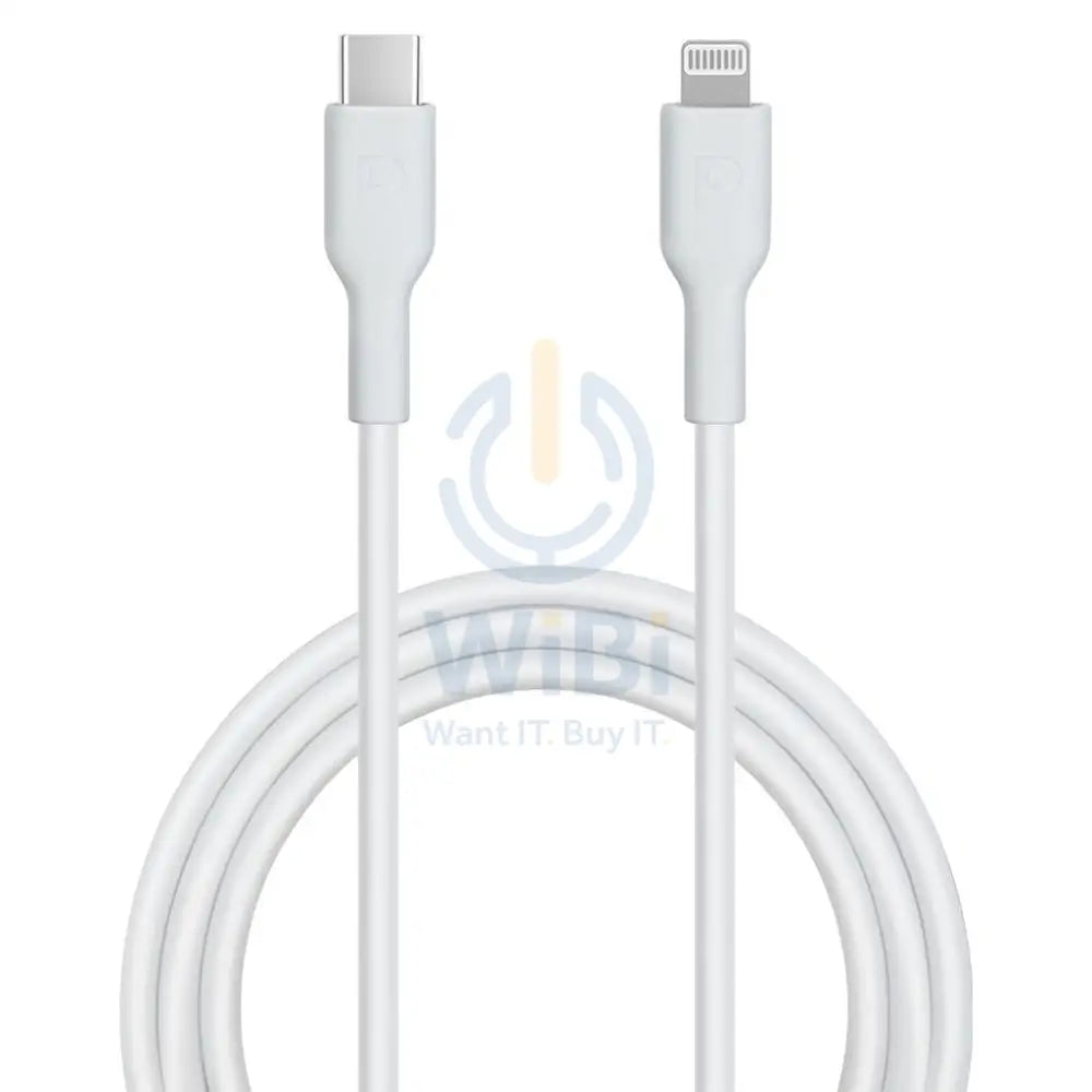 Powerology Type-C To Lightning Cable PD 60W - 2m / White Accessories > Cables & Converters > Cables