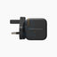 Powerology Ultra-Compact 20W PD GaN Charger - USB-C / 20W / Black