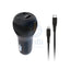 Powerology Ultra-Quick 32W Car Charger With Cable - USB-C / 32W / Black